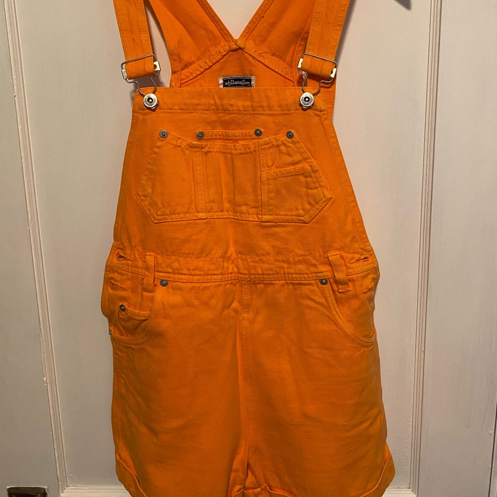 Orange overalls gently used